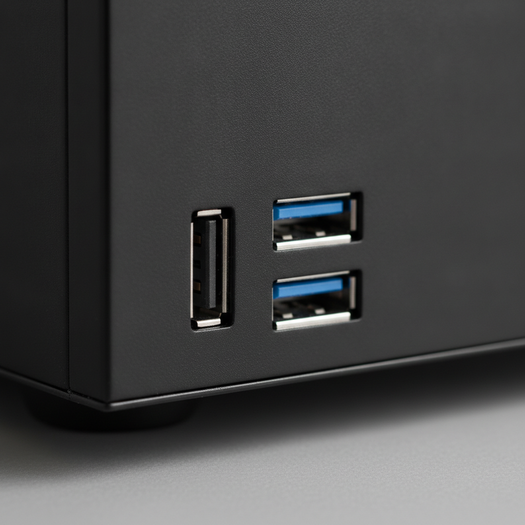 Корпус Vinga Legend (legend) — Інтерфейси USB 2.0 і USB 3.0 для підключення пристроїв