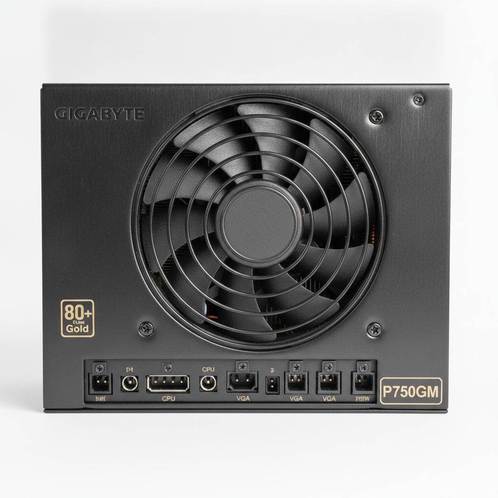 Блок живлення Gigabyte P750GM 750W 80 Plus Gold (GP-P750GM) U1 — Форм-фактор ATX для сумісності корпусів