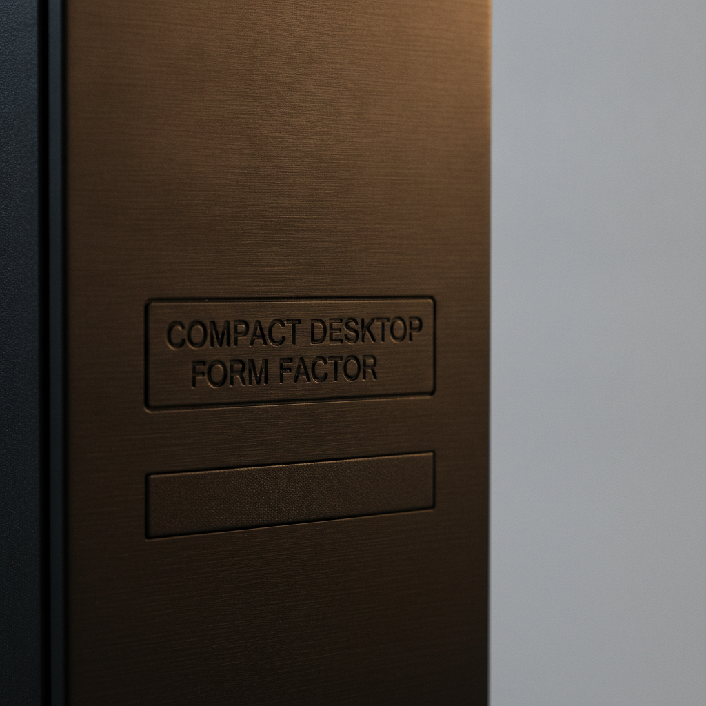 Корпус Vinga CS313B (CS313B) — Типоразмер Desktop для компактных систем