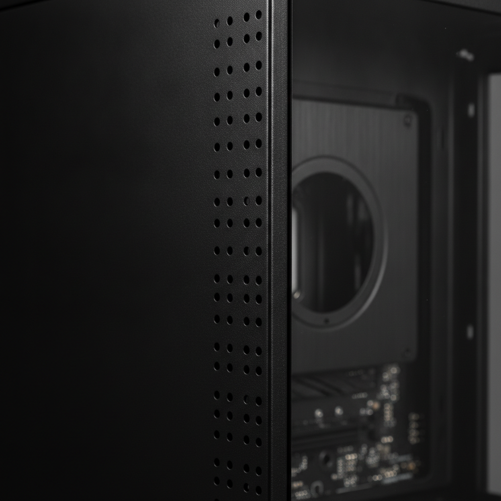 Корпус Vinga CS111B (CS111B) — Midi-Tower корпус для средних системных блоков