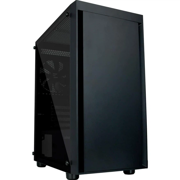 Корпус Zalman T3 Plus Tempered Glass без БЖ Black (T3PLUS)