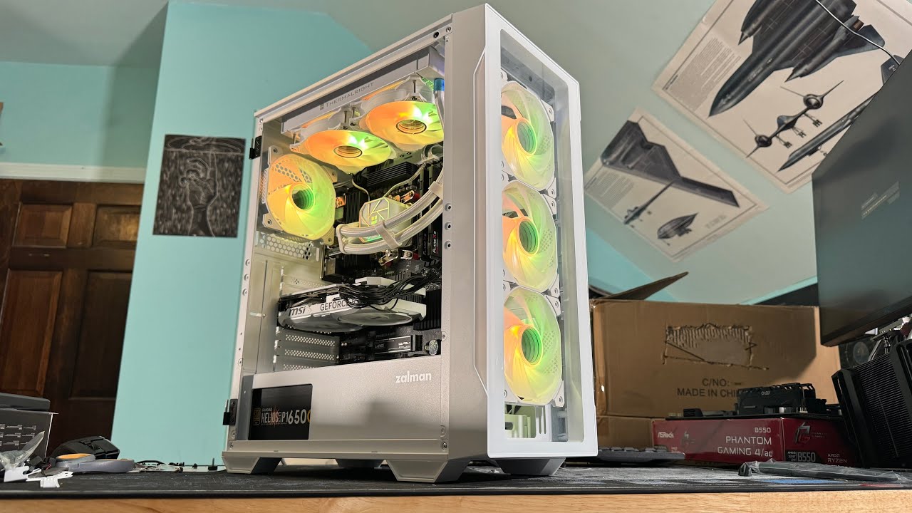 Корпус Zalman I3 Neo TG Tempered Glass без БЖ Black (I3NEOTGBLACK) — Midi-Tower корпус для ефективного охолодження