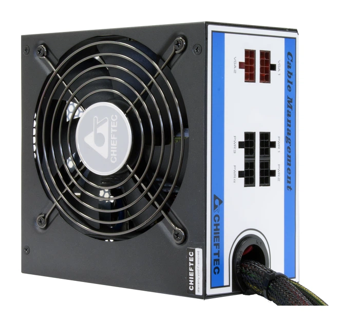 Блок питания Chieftec A80 550W (CTG-550C) — Мощность 550 Вт для стабильной работы