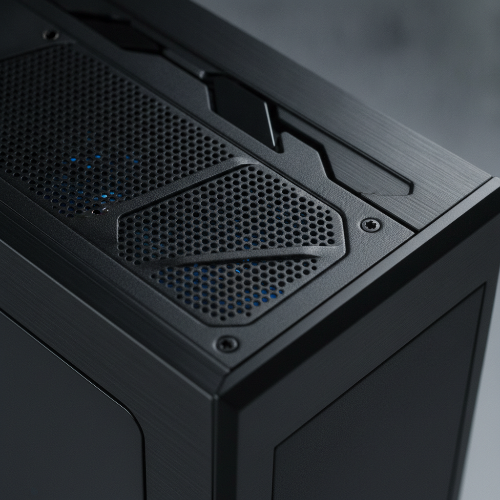 Корпус GameMax Storm Black (Storm Black) — Игровой корпус с продуманной вентиляцией