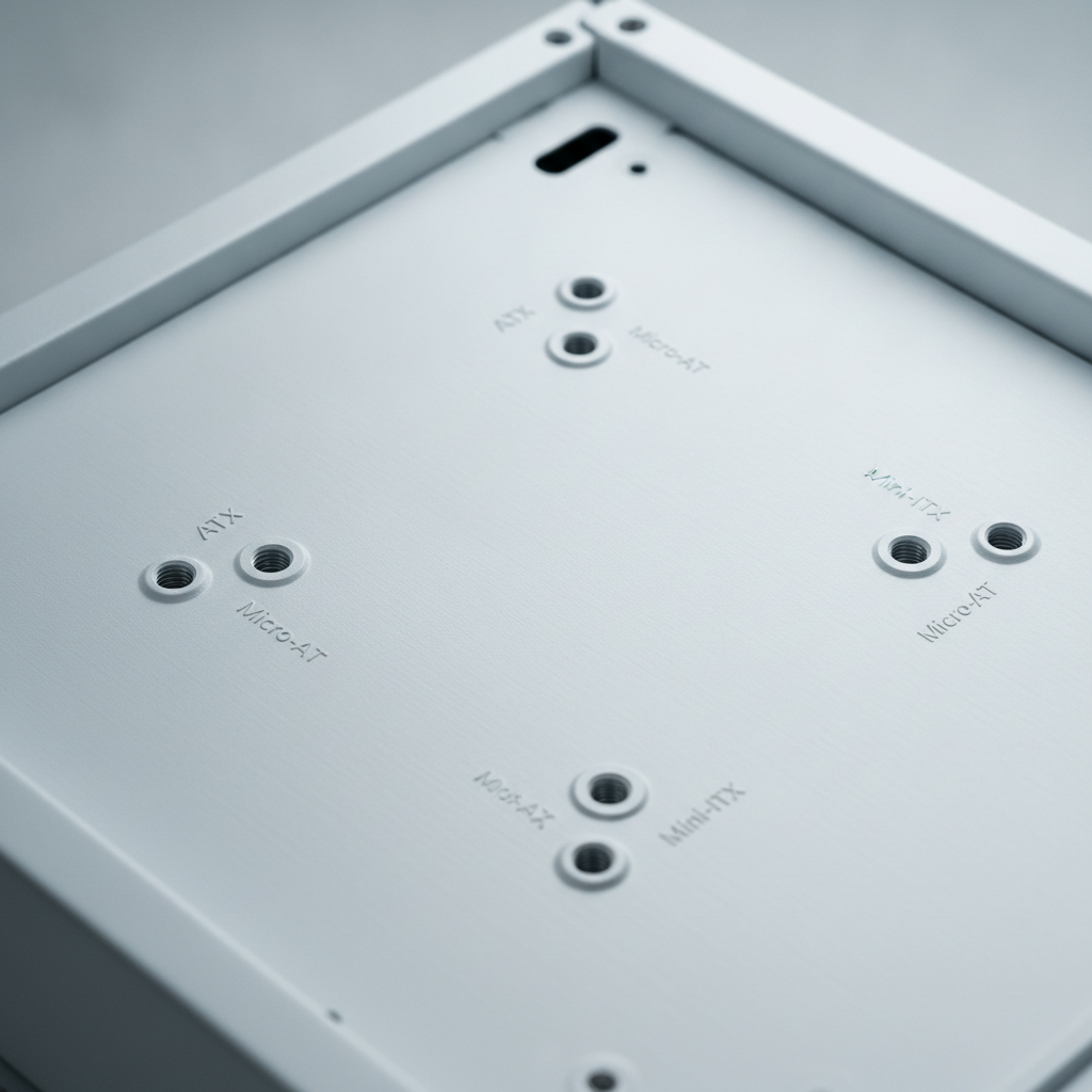 Корпус GameMax Infinity White (Infinity White) — Поддержка форм-факторов ATX, Micro-ATX, Mini-ITX