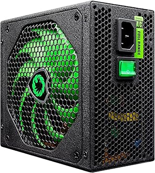 Блок питания GameMax 600W (GM-600 80+ APFC Black) — Форм-фактор ATX для совместимости с корпусом