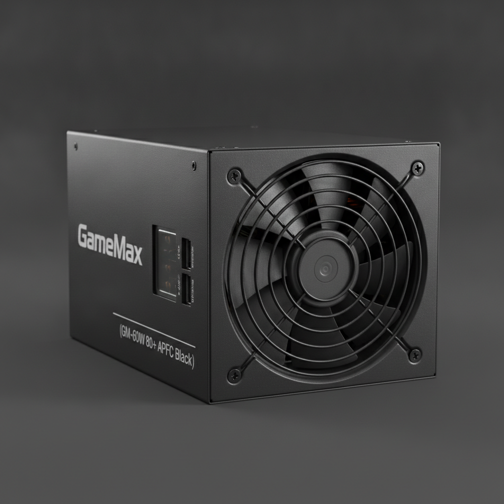 Блок питания GameMax 600W (GM-600 80+ APFC Black)