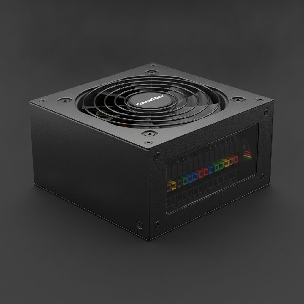 Блок живлення GameMax 600W (GM-600 80+ APFC Black)