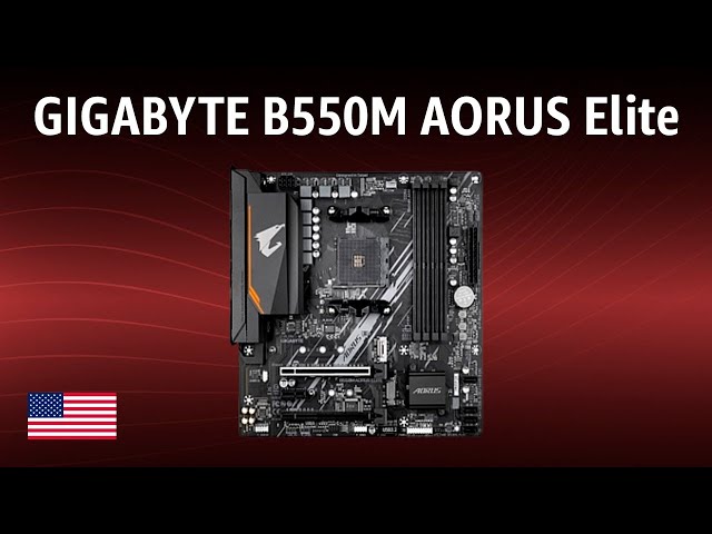 Материнська плата GIGABYTE B550M Aorus Elite (B550M AORUS ELITE) (Socket AM4, AMD B550, Micro-ATX) Б/в — Micro-ATX форм-фактор для компактних систем