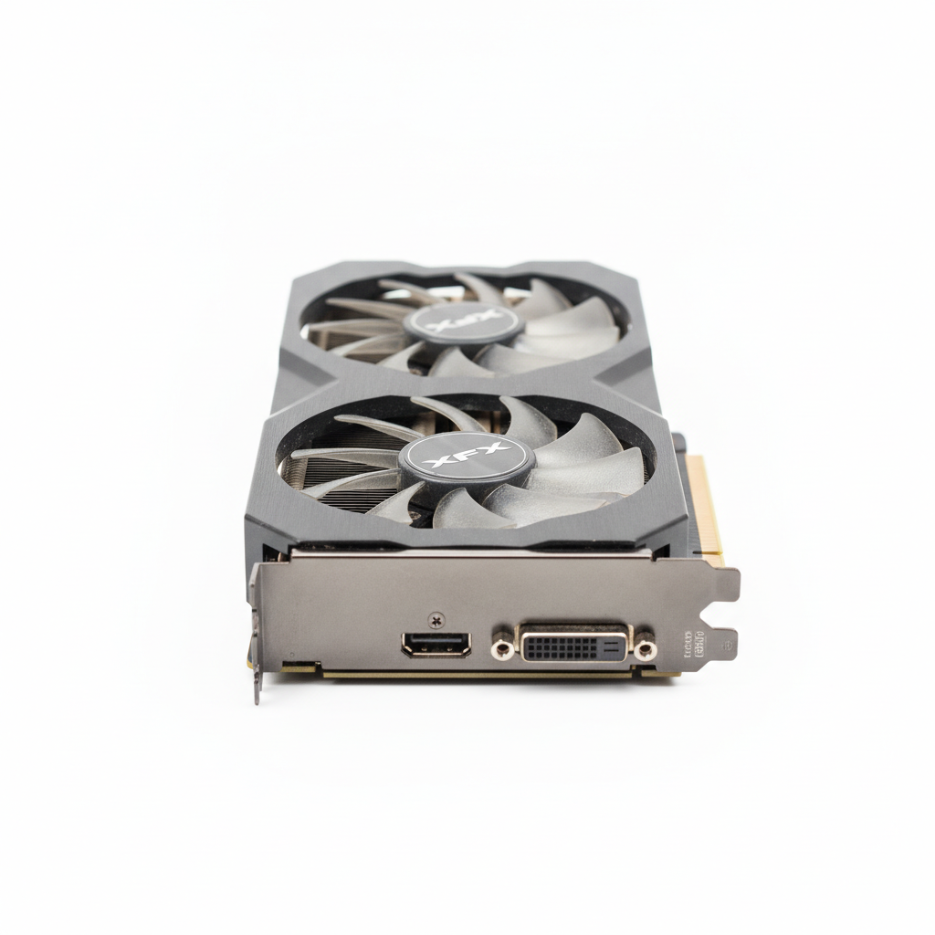 Відеокарта XFX AMD Radeon RX 480 8Gb GTR Black (RX-480P8D V2.3) (GDDR5, 256 bit, PCI-E 3.0 x16) Б/в — Обсяг відеопам'яті 8 Гб для ігор та графіки