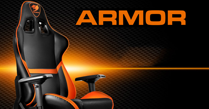Игровое кресло Cougar ARMOR ELITE (Armor ELITE) — Максимальная нагрузка до 120 кг