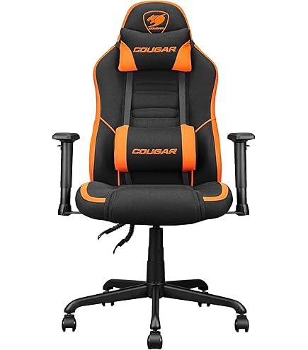 Игровое кресло Cougar Fusion SF Black-Orange (Fusion SF) — Стальная основа для прочности и стабильности