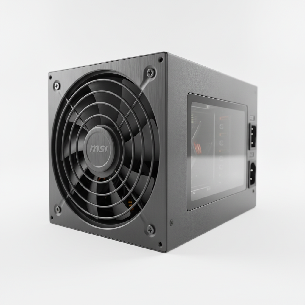 Блок питания MSI MAG 750W PCIE5 (A750GL) (MAG A750GL PCIE5) — Сертификация 80 PLUS Gold для энергоэффективности
