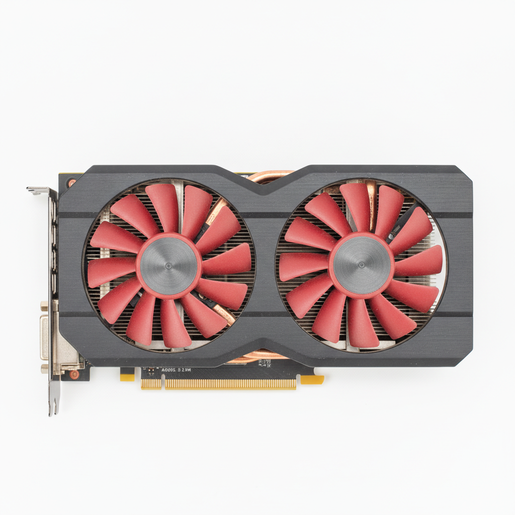 Видеокарта PowerColor AMD Radeon RX 570 8Gb (AXRX 570 8GBD5-DM) (GDDR5, 256 bit, PCI-E 3.0 x16) Б/у — Объем видеопамяти 8 Гб для игр и графики