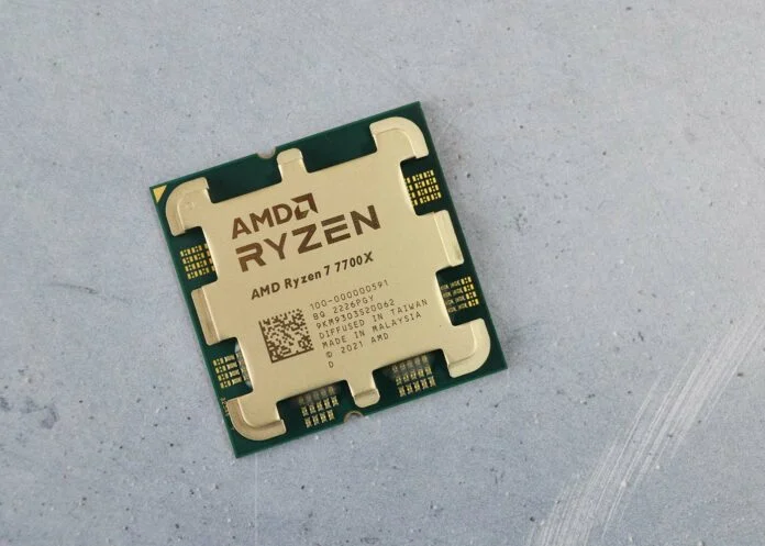 Процесор AMD Ryzen 7 7700X (100-000000591) (Socket AM5, 16T, 5.4 ГГц, Tray) — Восьмиядерна архітектура для багатозадачності