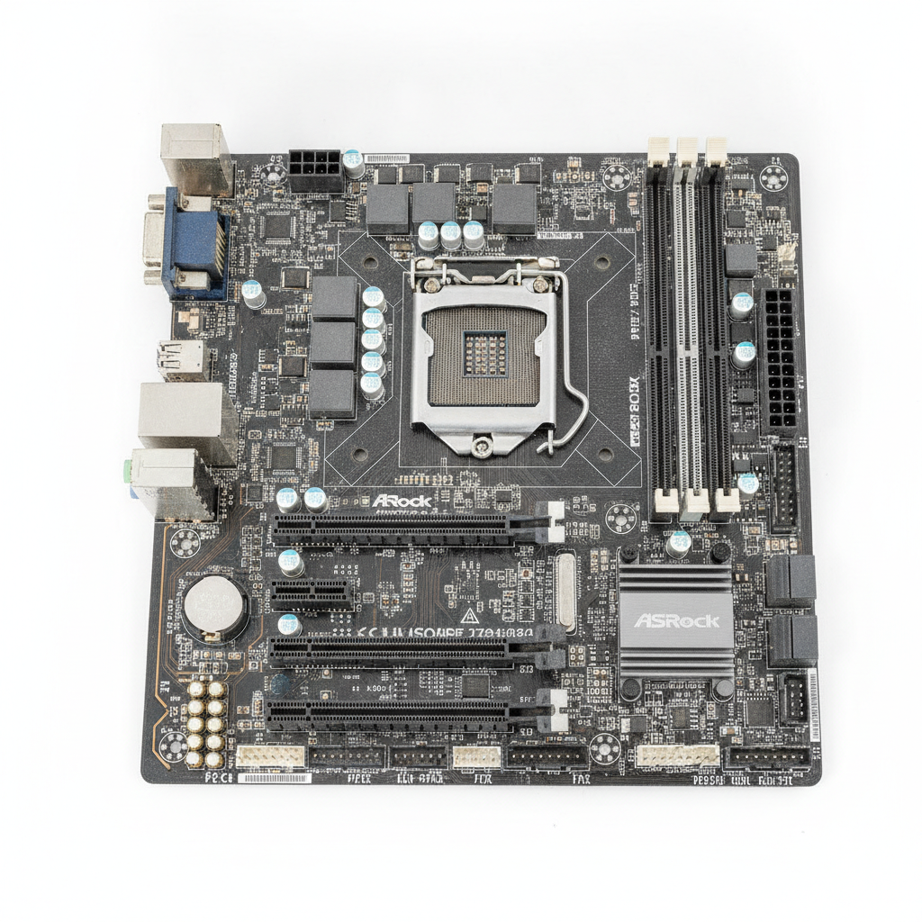 Материнська плата AsRock H81 Pro BTC (H81 Pro BTC) (Socket 1150, Intel H81, ATX) Б/в — Socket 1150: сумісність з процесорами Intel