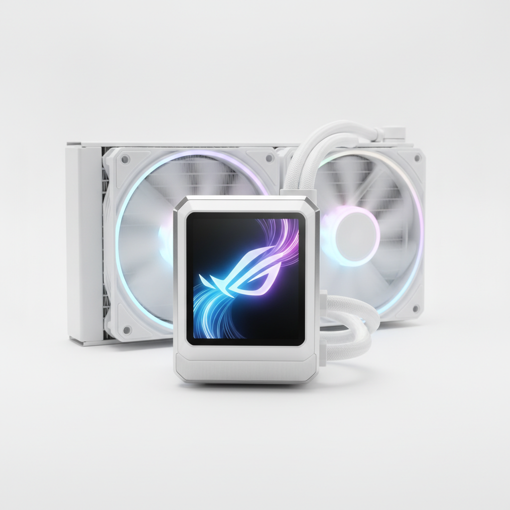 СВО ASUS ROG Ryujin III 240 ARGB White Edition (90RC00K2-M0UAY0) — Подсветка ARGB с мульти-совместимостью