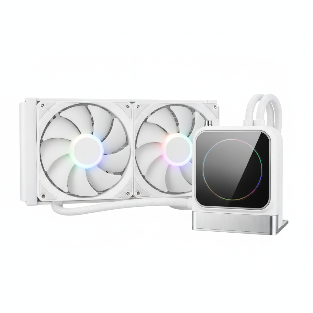 СВО ASUS ROG Ryujin III 240 ARGB White Edition (90RC00K2-M0UAY0) — 4-pin роз'єм для підключення вентилятора