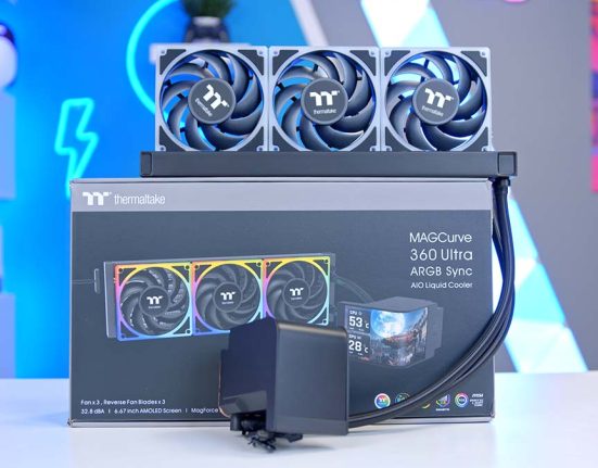 СВО Thermaltake Water 3.0 Riing RGB 360 (CL-W108-PL12SW-A) — 4-pin разъем для стабильного питания вентилятора