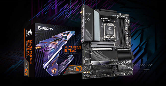 Материнська плата Gigabyte X670 GAMING X AX (X670 GAMING X AX) (Socket AM5, AMD X670, ATX) Б/в — Чипсет AMD X670 для високої продуктивності
