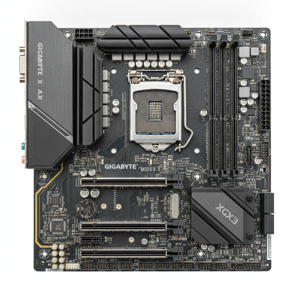 Материнская плата Gigabyte X670 GAMING X AX (X670 GAMING X AX) (Socket AM5, AMD X670, ATX) Б/у — Основные разъёмы питания 24+8 контактов