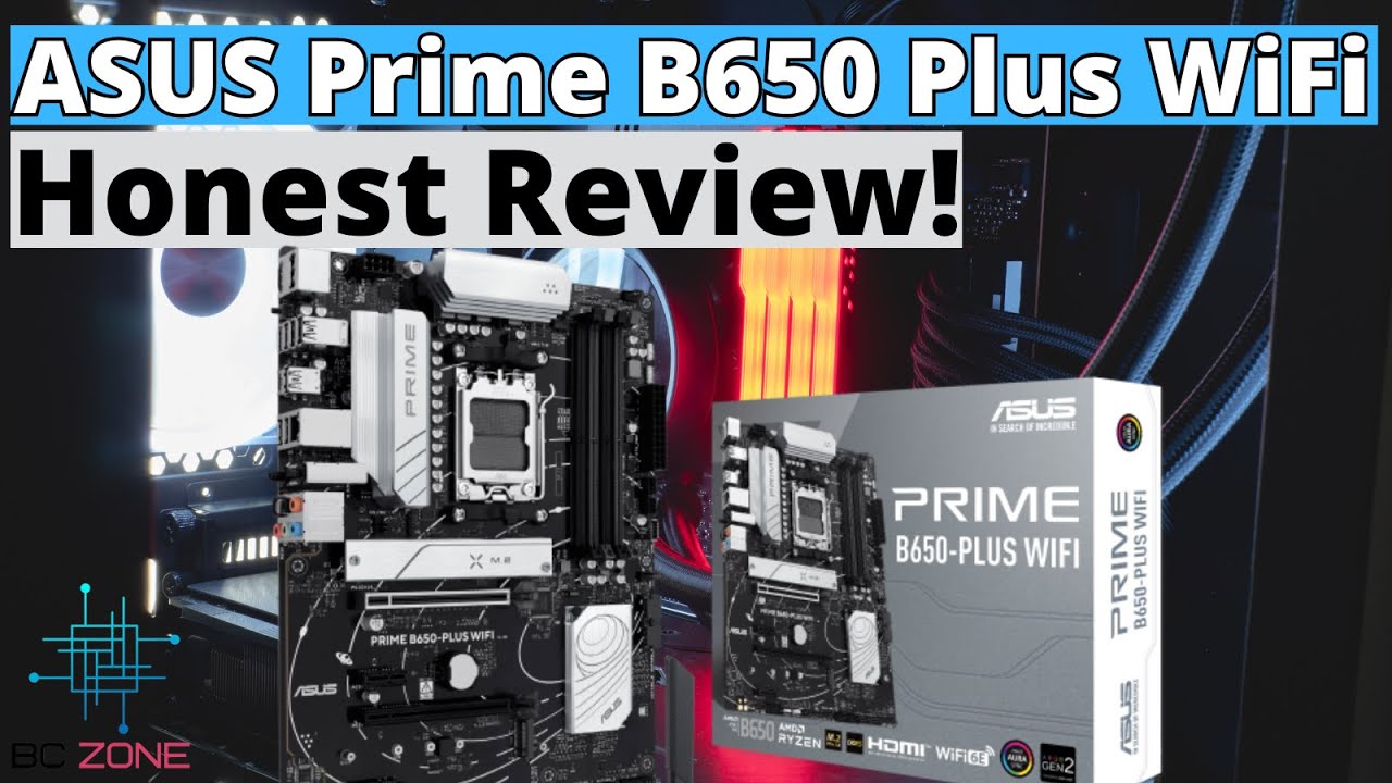 Материнская плата ASUS PRIME B650-PLUS (PRIME B650-PLUS) (Socket AM5, AMD B650, ATX) Б/у — Socket AM5: современная платформа для процессоров AMD