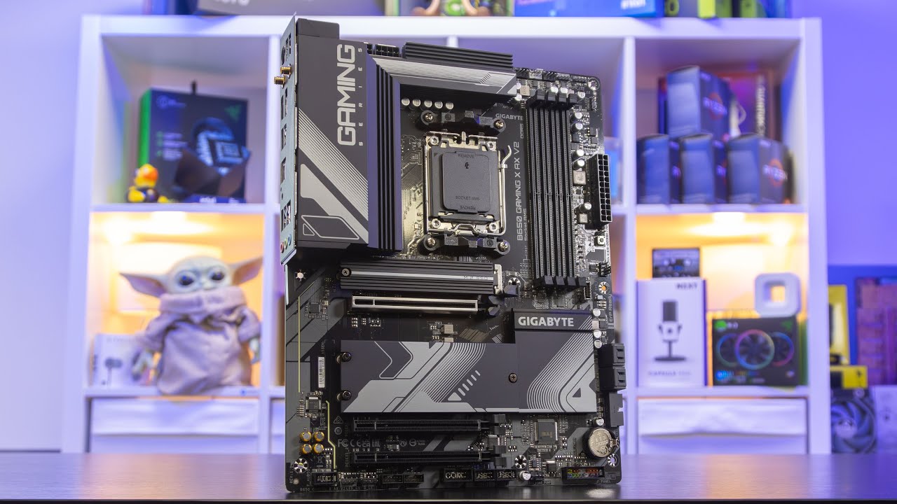 Материнская плата Gigabyte B650 GAMING X AX (B650 GAMING X AX) (Socket AM5, AMD B650, ATX) Б/у — Сокет Socket AM5 для современных процессоров AMD