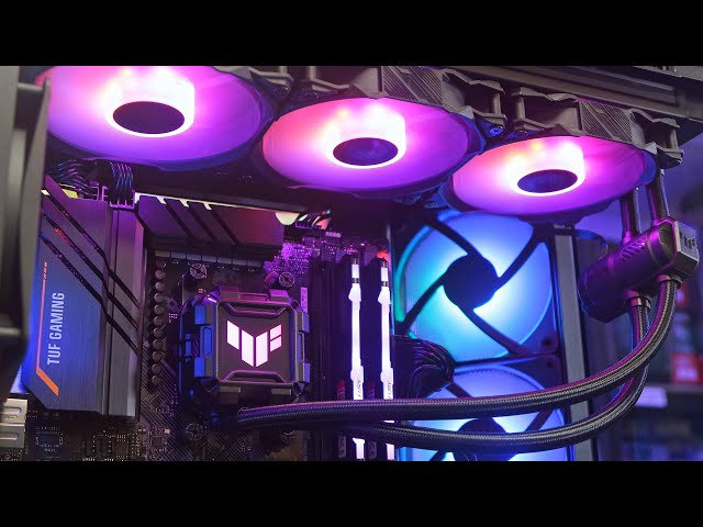 СВО ASUS TUF GAMING LC II 240 ARGB Black (90RC00U1-M0UAY0) — Підсвічування Asus Aura Sync для синхронізації RGB