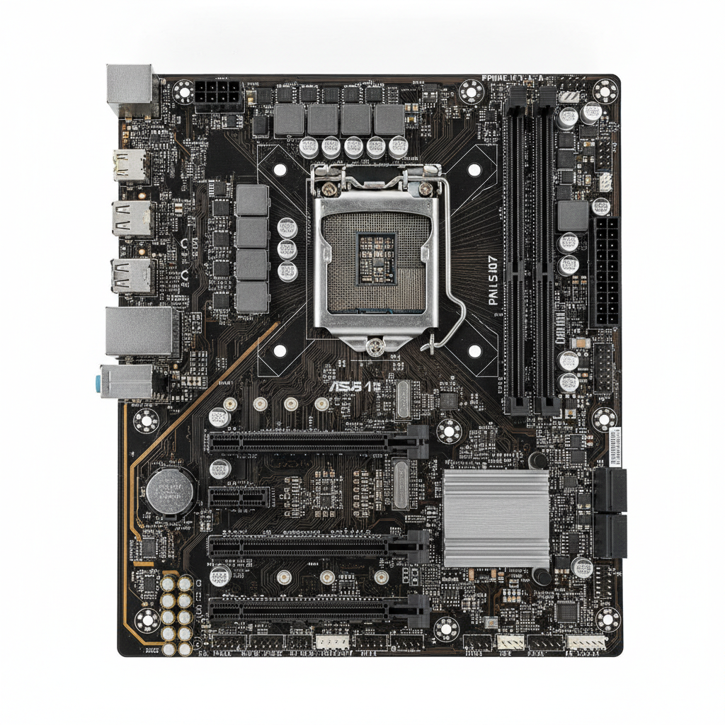 Материнская плата ASUS PRIME H610M-A D4-CSM (PRIME H610M-A D4-CSM) (Socket 1700, Intel H610, Micro-ATX) — Основные разъемы питания 24+8 контактов