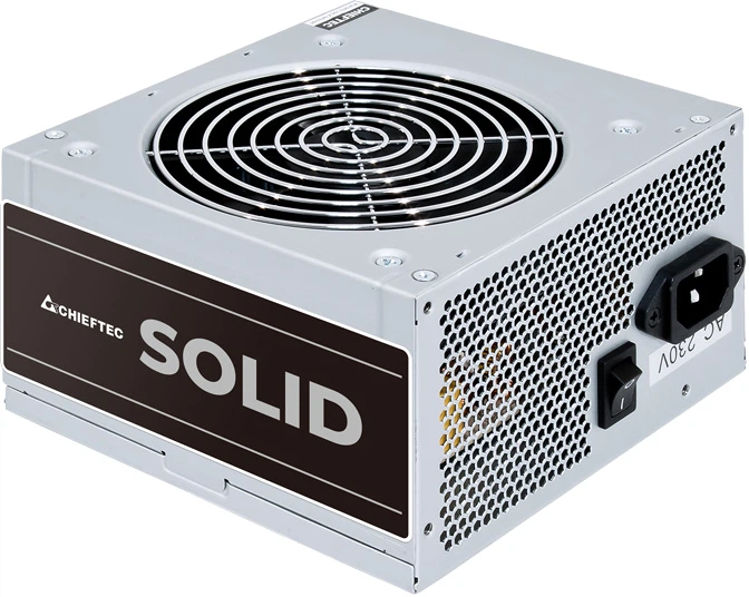 Блок питания Chieftec EON 600W (ZPU-600S) — Активное охлаждение для эффективного теплоотвода