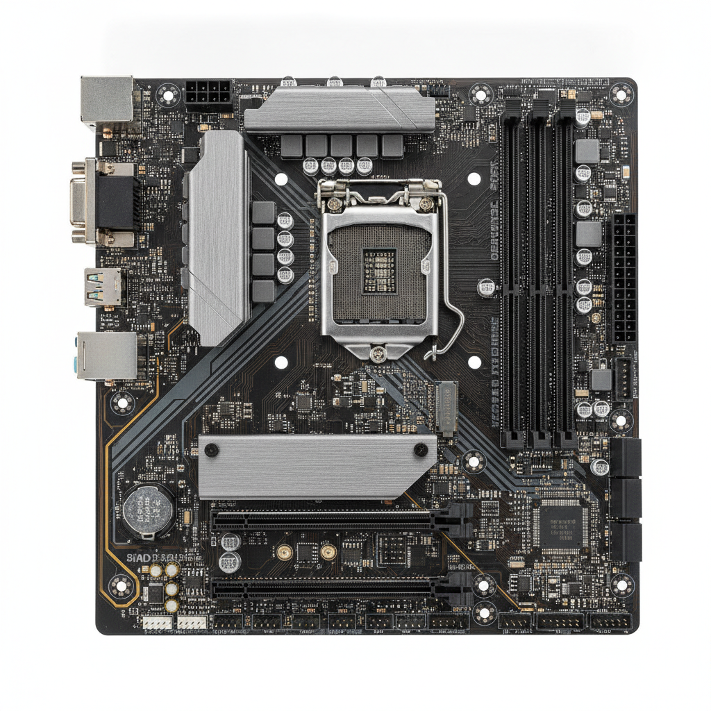 Материнская плата GIGABYTE B650M S2H (B650M S2H) (Socket AM5, AMD B650, Micro-ATX) — Чипсет AMD B650 для стабильной работы