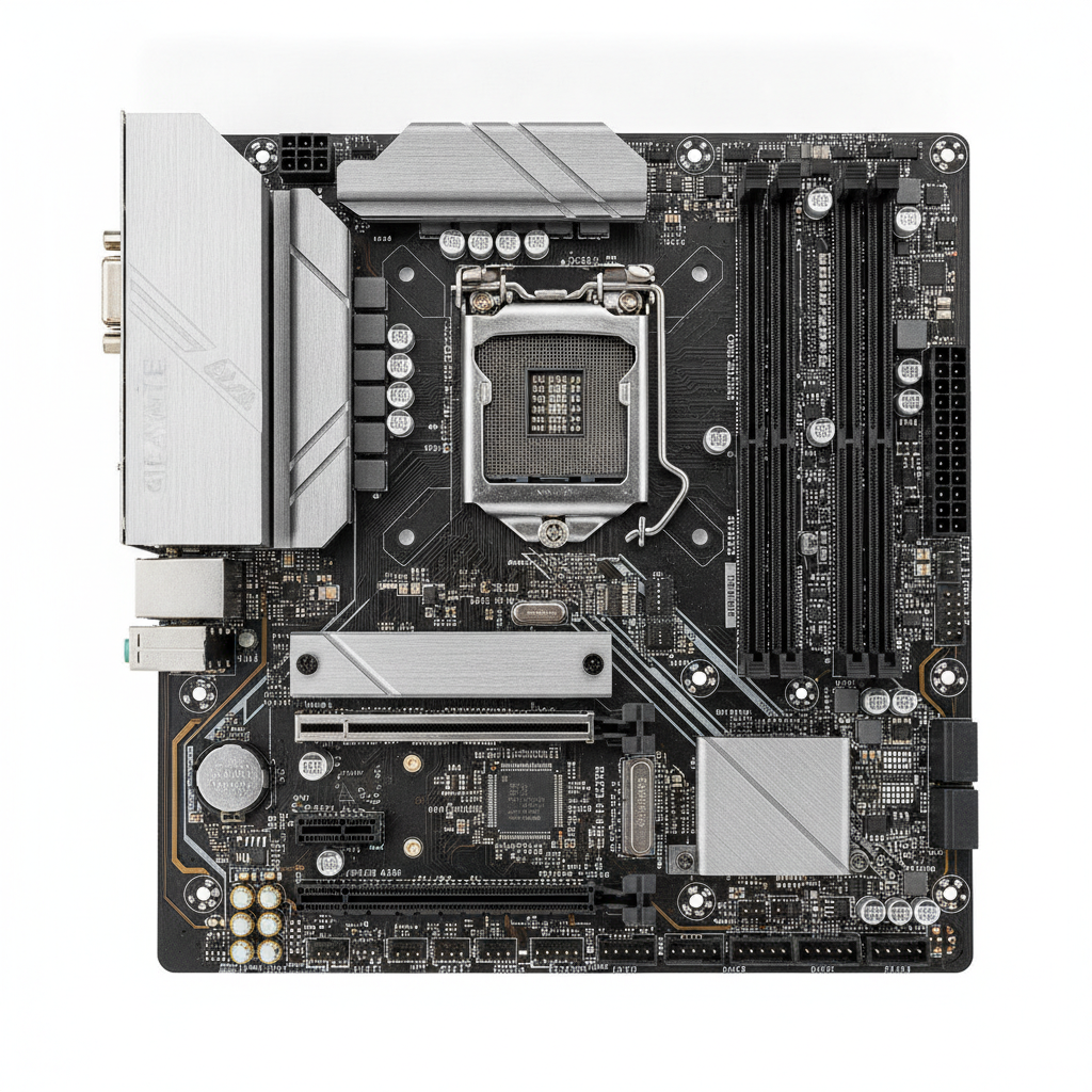 Материнская плата GIGABYTE B650M S2H (B650M S2H) (Socket AM5, AMD B650, Micro-ATX) — 24+8-контактное питание для стабильности системы
