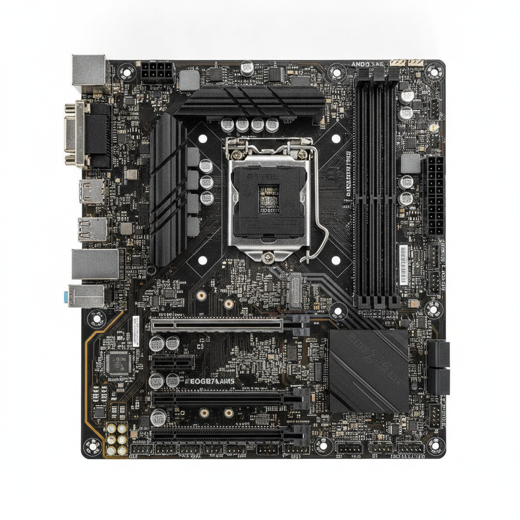 Материнська плата GIGABYTE B650M S2H (B650M S2H) (Socket AM5, AMD B650, Micro-ATX) — Micro-ATX форм-фактор для компактних систем