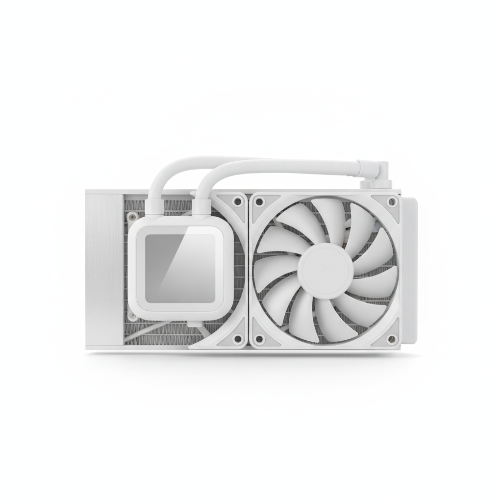 СВО ID-Cooling Space LCD SL240 White (SL240 WHITE)
