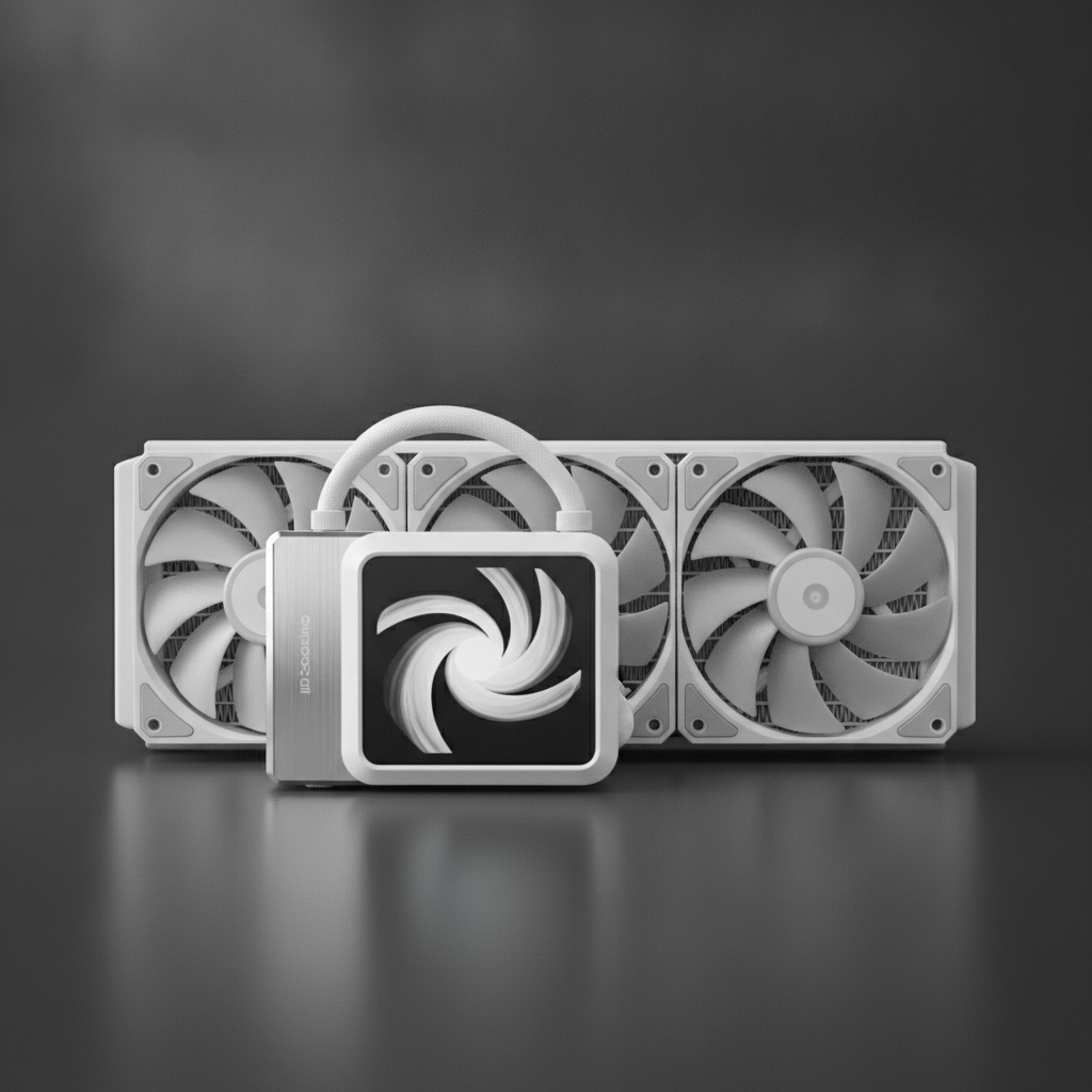 СВО ID-Cooling Space LCD SL360 White (SL360 WHITE)