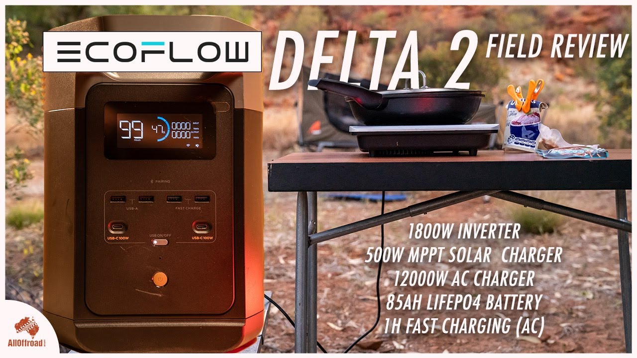 Зарядная станция EcoFlow DELTA 2 / 1800 Вт / 1024 Вт/ч / LiFePO4 (ZMR330-EU) UA — Ёмкость аккумулятора 1024 Вт·ч для длительной работы