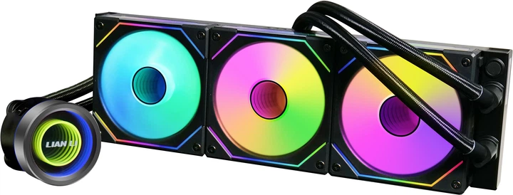 СВО Lian Li Galahad II LCD, 360 Black (G89.GA2ALCD36B.00)