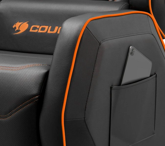 Ігрове крісло Cougar RANGER S Black-Orange (RANGER S) — Металева основа: міцність і стабільність крісла