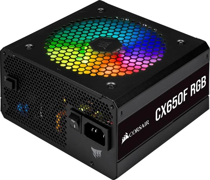 Блок живлення Corsair CX650 650W (CP-9020278-EU) — Потужність 650 Вт для стабільної роботи системи