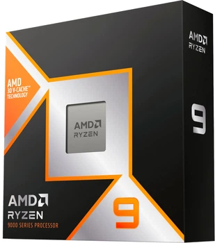 Процесор AMD Ryzen 9 7950X3D (100-100000908) (100-000000908) (Socket AM5, 32T, 5.7 ГГц, Tray) Б/в