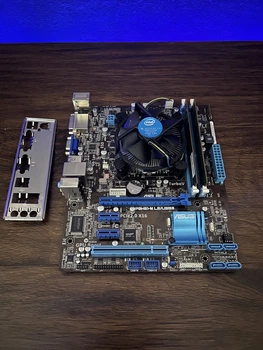 Материнская плата ASUS H61M-C (H61M-C) (Socket 1155, Intel H61, Micro-ATX) Б/у — Форм-фактор Micro-ATX: компактный размер и совместимость