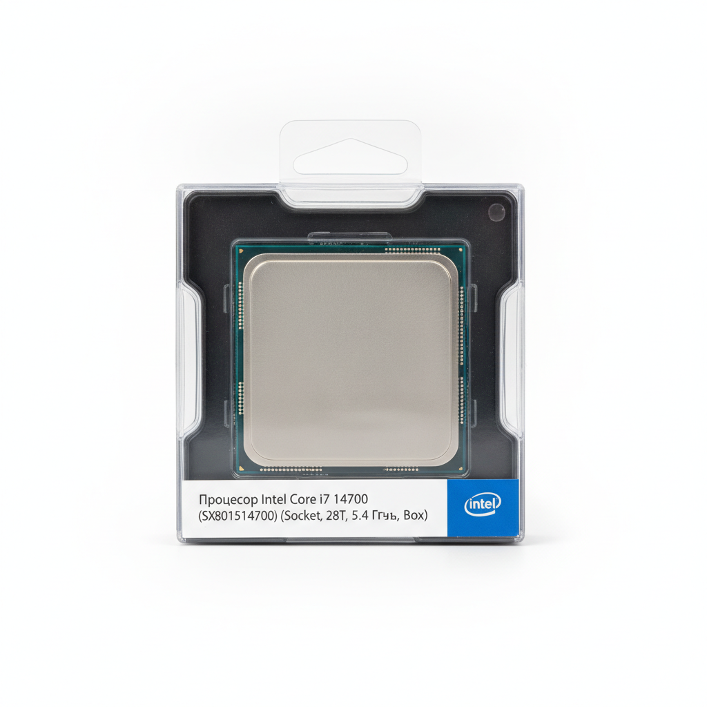 Процессор Intel Core i7 14700 (BX8071514700) (Socket 1700, 28T, 5.4 ГГц, Box) — Поддержка оперативной памяти DDR4 и DDR5