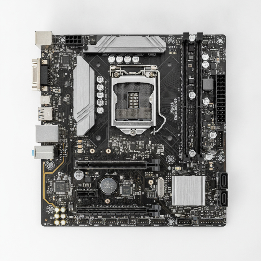 Материнская плата AsRock H610M-HDV/M.2 R2.0 (H610M-HDV/M.2 R2.0) (Socket 1700, Intel H610, Micro-ATX) — Сокет Socket 1700 для современных процессоров Intel