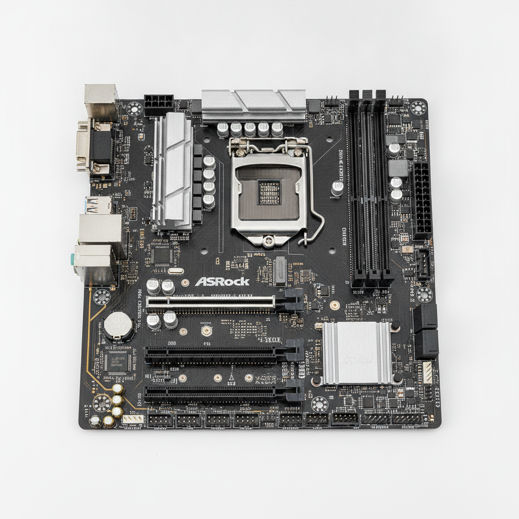 Материнська плата AsRock H610M-HDV/M.2 R2.0 (H610M-HDV/M.2 R2.0) (Socket 1700, Intel H610, Micro-ATX)