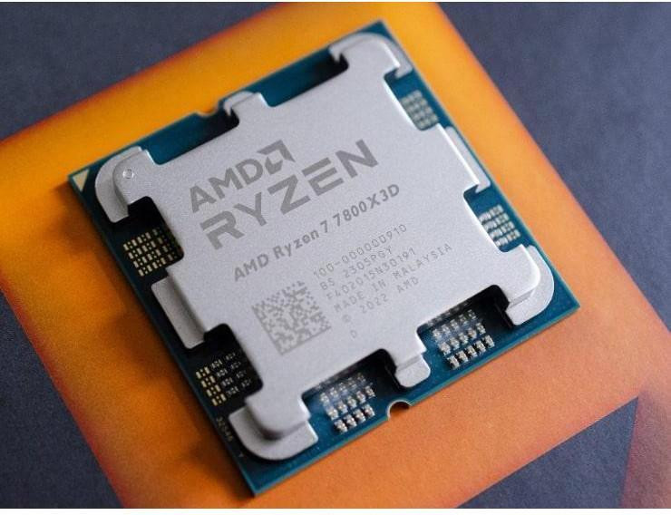 Процессор AMD Ryzen 7 7800X3D (100-000000910) (Socket AM5, 16T, 5.0 ГГц, Tray) — 8 ядер для высокой производительности процессора