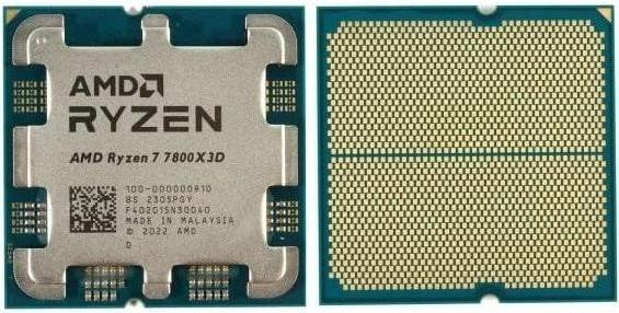 Процессор AMD Ryzen 7 7800X3D (100-000000910) (Socket AM5, 16T, 5.0 ГГц, Tray) — Поддержка DDR5 для быстрой памяти