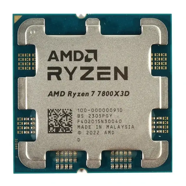 Процесор AMD Ryzen 7 7800X3D (100-000000910) (Socket AM5, 16T, 5.0 ГГц, Tray)