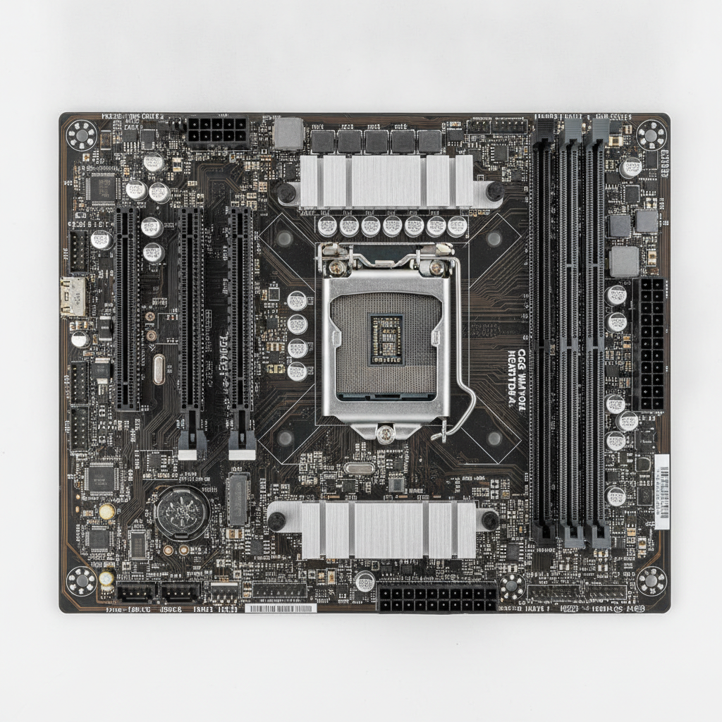 Материнська плата GIGABYTE H610M H V3 DDR4 (H610M H V3 DDR4) (Socket 1700, Intel H610, Micro-ATX) — 24+8-контактні роз'єми живлення для стабільності системи