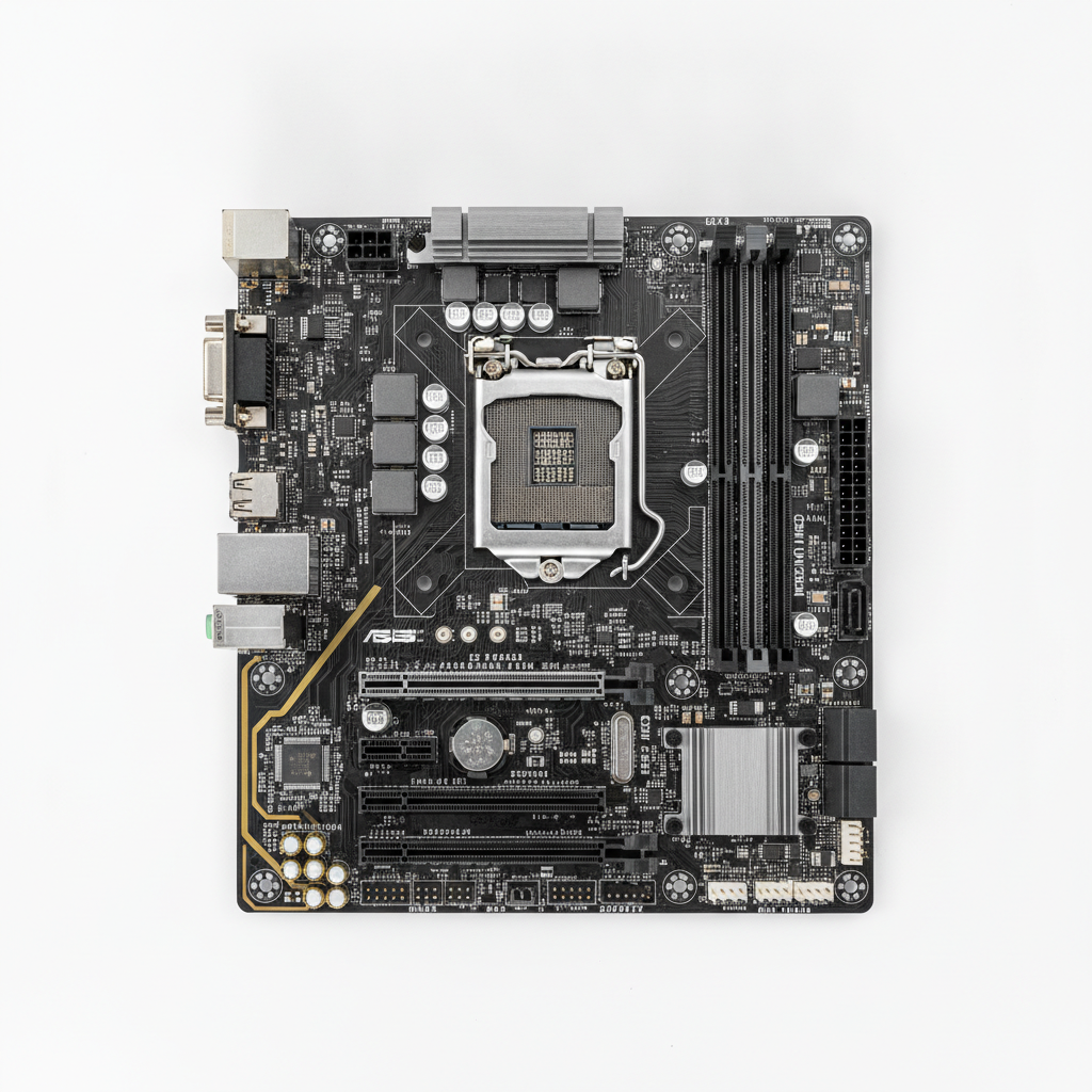 Материнская плата ASUS PRO A520M-C II/CSM (PRO A520M-C II/CSM) (Socket AM4, AMD A520, Micro-ATX) — Socket AM4: совместимость с процессорами AMD Ryzen