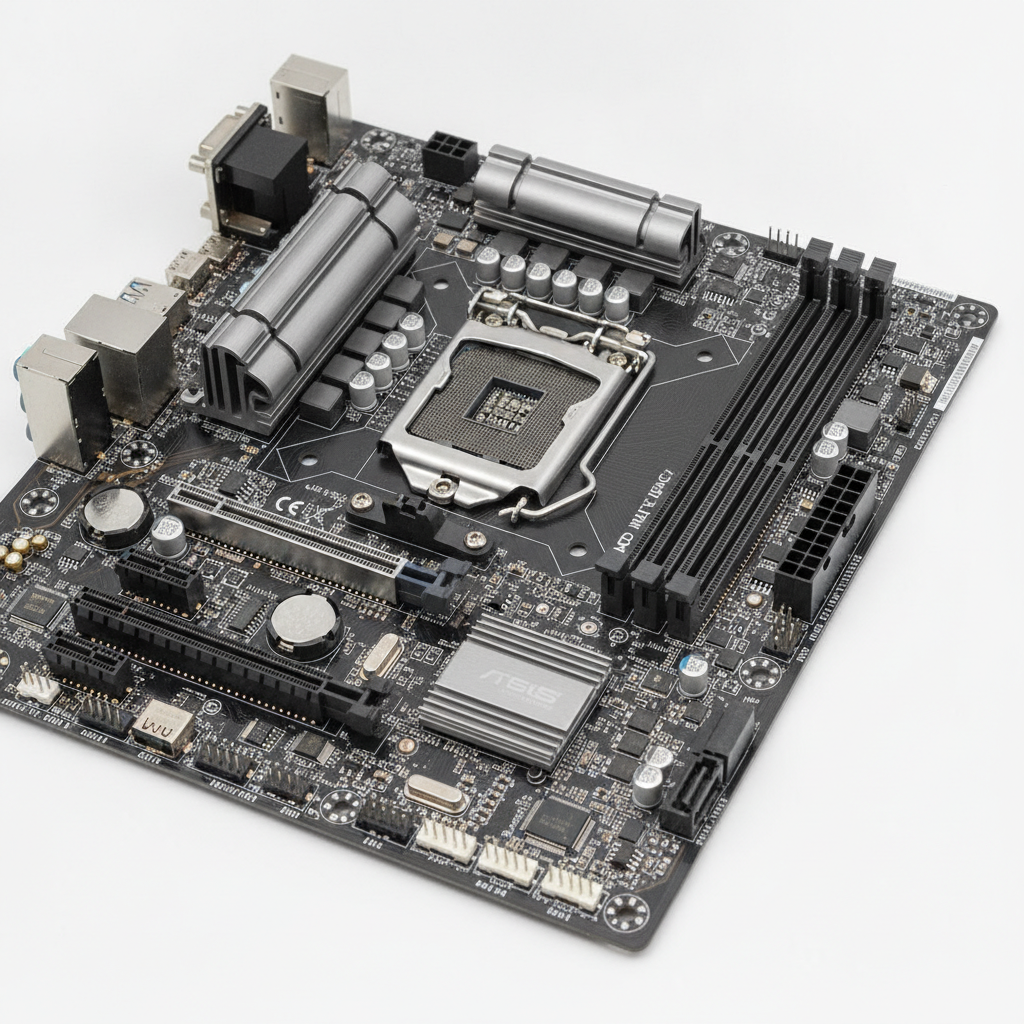 Материнська плата ASUS PRO A520M-C II/CSM (PRO A520M-C II/CSM) (Socket AM4, AMD A520, Micro-ATX) — Socket AM4: сумісність з процесорами AMD Ryzen